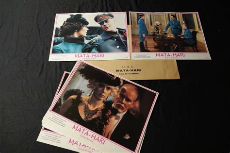 Mata Hari Sylvia Kristel Jeu 12 Photos Cinema Lobby Cards 1985 Ebay