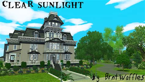 Entertainment World My Sims 3 Blog Blue Skies And Sunshine Lighting Mod