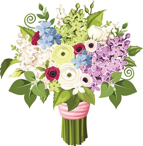 Royalty Free Bouquet Clip Art Vector Images And Illustrations Istock