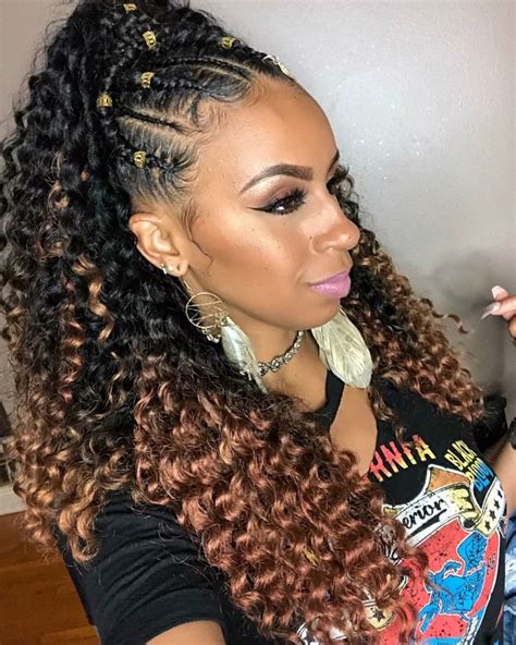 When Truvanity Slays Your Hair Crochet And Feed In Braids All In One I Love This Style