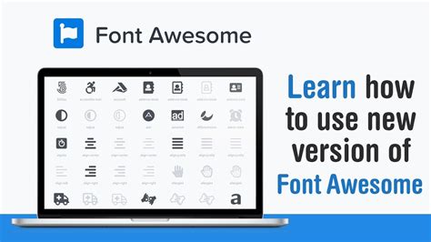 How To Use Font Awesome In Html Css Latest Version Youtube