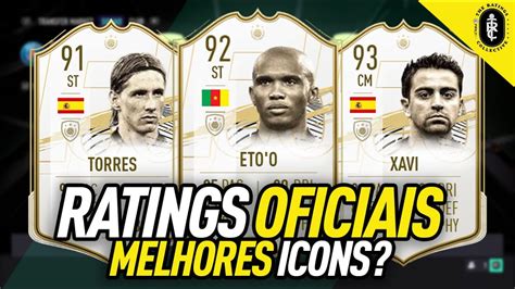 #fifa22 #icons #new if you enjoy, hit subscribe. FIFA 21 - NOVOS ICONS COM RATINGS OFICIAIS, NOVOS METAS ...