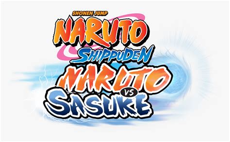 Naruto Shippuden Naruto Vs Sasuke Logo Hd Png Download Transparent