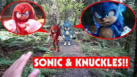 I Found Sonic And Knuckles In Real Life Sonic The Hedgehog 2 Youtube