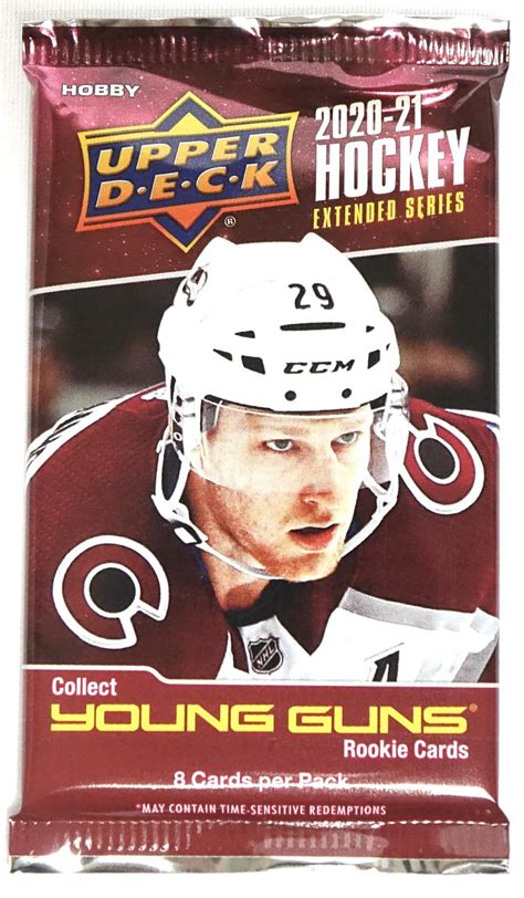 2020 21 Upper Deck Extended Series Hockey Hobby Pack Da Card World