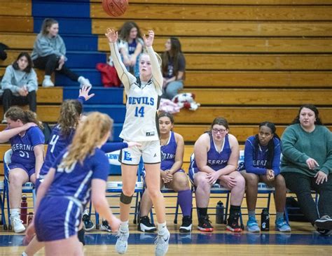 Girls Basketball Lewiston Does In Deering From The Perimeter