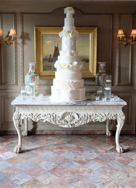 10 tier cascade wedding cake stand and 6 glass votive candle set (style 806) $134. 10 Tier 5 foot 2" tall Wedding Cake - cake by Little ...
