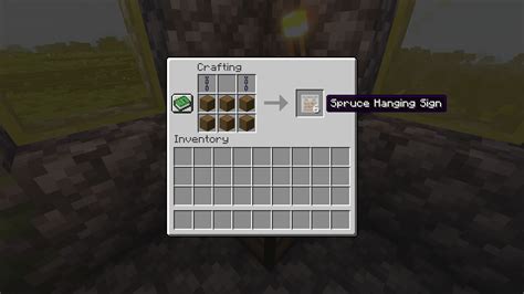 How To Craft And Use Hanging Signs In Minecraft 120 Update