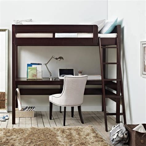 Loft beds with desks underneath. Alfred Twin Loft Bed | Dorel living, Bed with desk ...