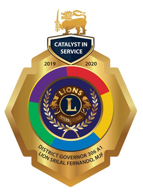 Donated for membership of new joiners. District Governor - Lions Clubs International District ...