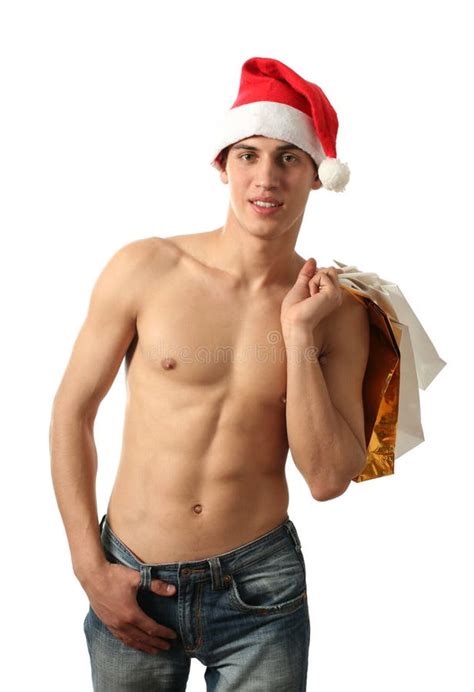 De Sexy Kerstman Stock Foto Image Of Voorwerp Luim Viering