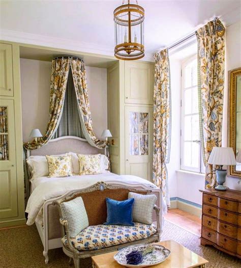 Feel free to paint your old furniture to match them to the rest of your decor. Provence-Cote De Texas blog in 2019 | French country bedrooms, French country decorating, French ...