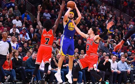 Klay Thompson Breaks Steph Currys Nba Record For Three Pointers In A Game