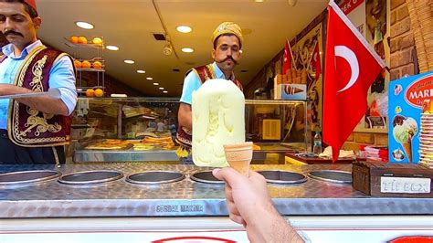 The New Turkish Ice Cream Man POV Istanbul Street Food YouTube