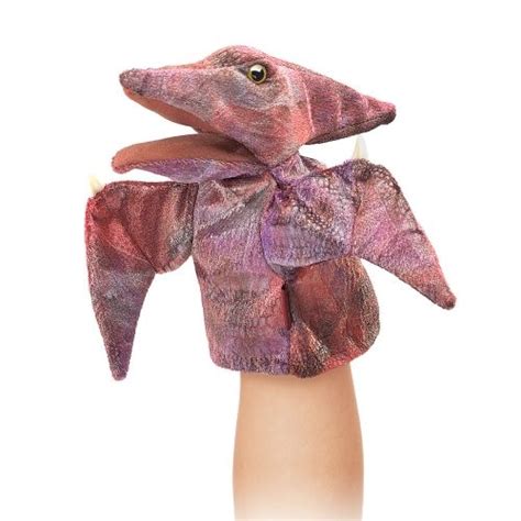 Little Pteranodon Dinosaur Puppet By Folkmanis Puppets 3050 Hand