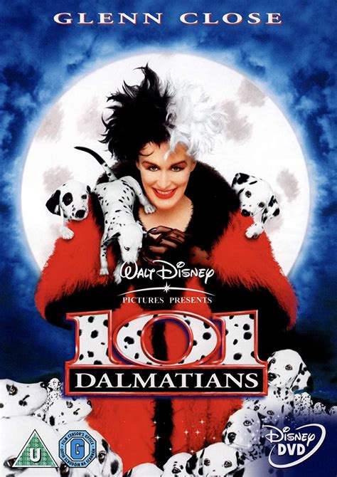 101 Dalmatians Dvd 1996 Uk Glenn Close Jeff Daniels