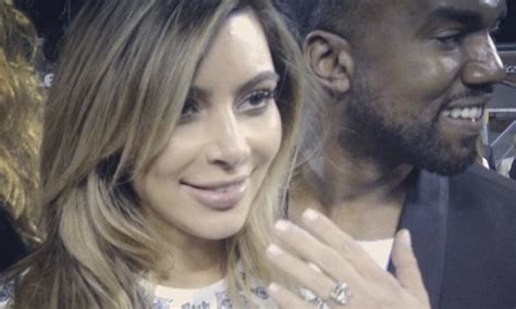 Kanye West Takes Over Stadium For Rap Proposal To Kim Kardashian