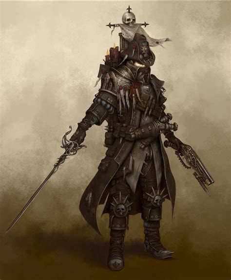 Witch Hunter Fantasy Battle Fantasy Armor Dark Fantasy Rpg Character