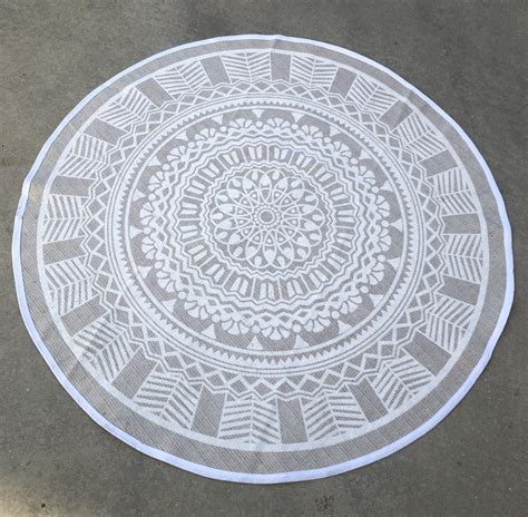 Rugs Circular Boho Patterned Rug A Day To Remember Event Hire