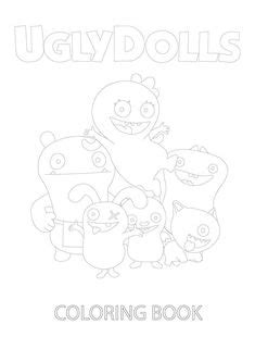 Mandala is a complex, symmetrical or asymmetrical ornament that represents a microcosm of the entire universe. UglyDolls Coloring Book | Instant Download PDF | Printable ...