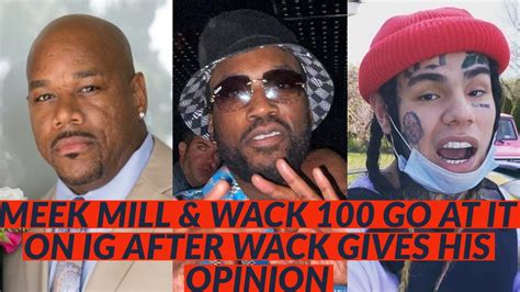 Meek Mill Wack 100 Go At It On IG After Wack Gives His Opinion YouTube