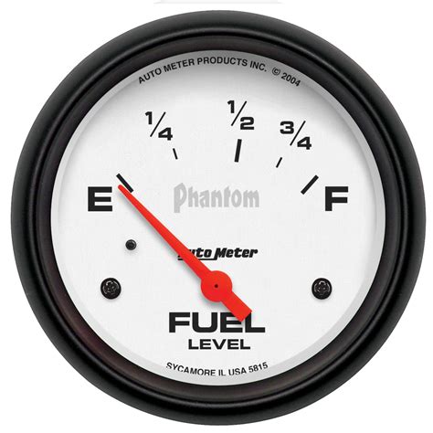 Sell AutoMeter 5815 Phantom Electric Fuel Level Gauge In United States