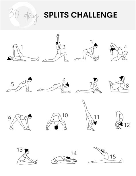 30 Days To Front Splits Challenge The Ultimate Yoga Guide — Yoga Room