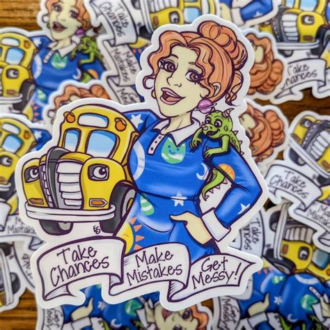 ms frizzle quote etsy canada