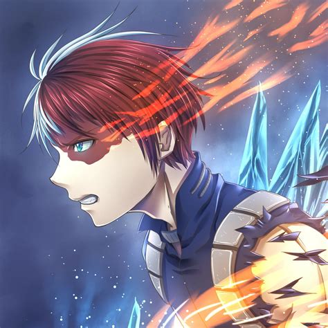 2048x2048 Shoto Todoroki Hd My Hero Academia Ipad Air Wallpaper Hd