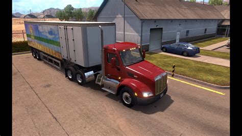 American Truck Simulator Jogando No Controle Do Xbox 360 Youtube