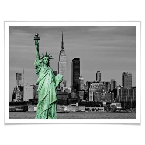 Poster Statue Of Liberty Wall Artde