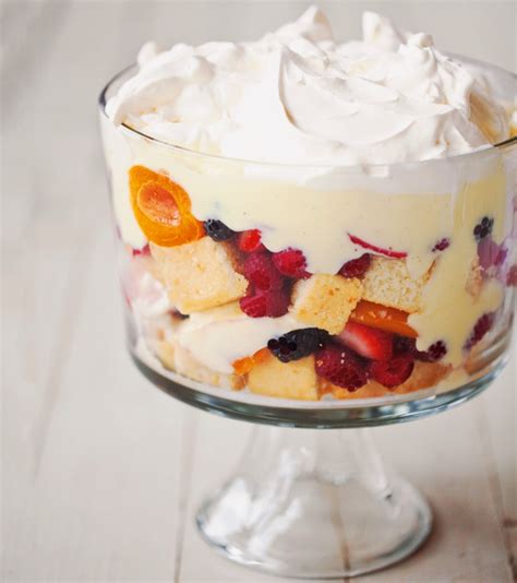 Light christmas desserts after a heavy meal. Summer Fruit Trifle | Williams-Sonoma Taste