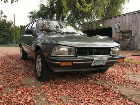 1985 Peugeot 505 Turbo Diesel Wagon For Sale Photos Technical