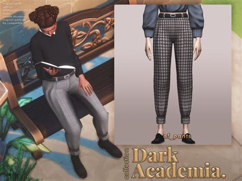 Sims 4 Cc Dark Academia Clothes
