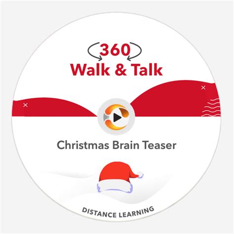 Christmas Brain Teaser 360 Walk And Talk Multiplayer Team Training