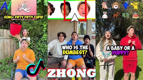 new zhong tiktok 2023 funny zhong and his friends tiktok compilation 2023 youtube