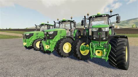 John Deere 6m Series V21 Fs 19 Farming Simulator 2022 19 Mod