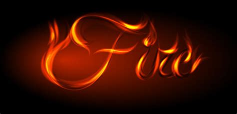 Fire Text Effect Learn To Create Using Adobe Illustrator