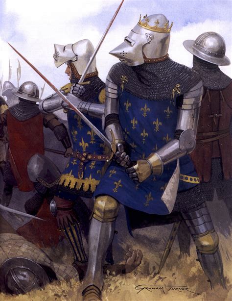 Graham Turner Bataille De Poitiers Medieval Armor Medieval History