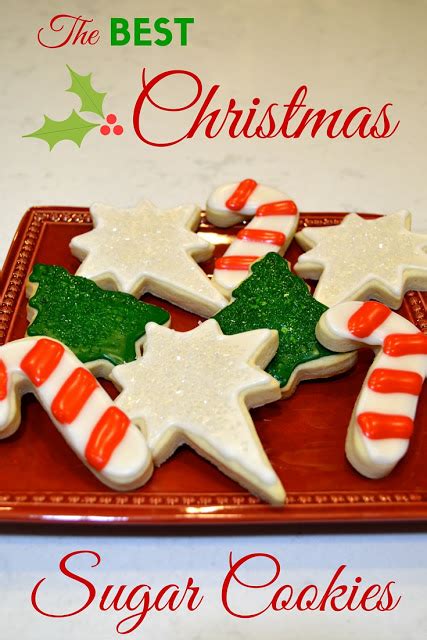 All of the icing, all of the sugar, and all of the best recipes for christmas cookies! the best sugar cookies - A Blonde's Moment