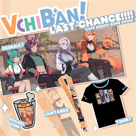 Buffpup VCHIBAN On Twitter It S Time For The VCHIBAN CAFE Merch To