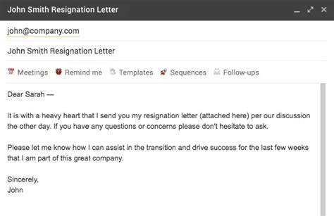 Resignation Letter Examples How To Write One 2020 Updated