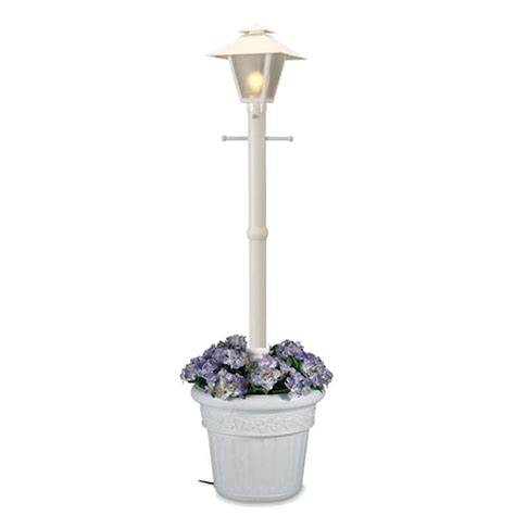 The independent light the bicoca is born with the optimism of brightening life and accompanying the good times, wherever you go. Cape Cod Lantern Portable Planter Patio Lamp White