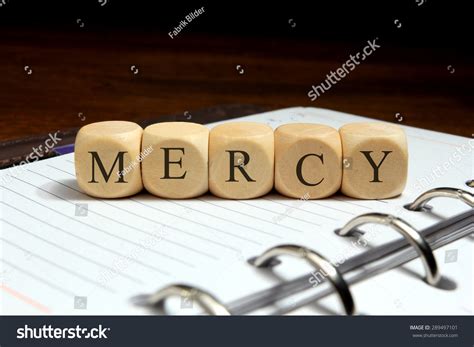 Mercy Word Concept Stock Photo 289497101 Shutterstock