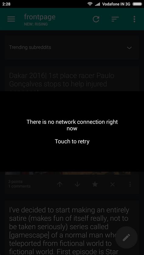 youtube no network connection errors redditsync