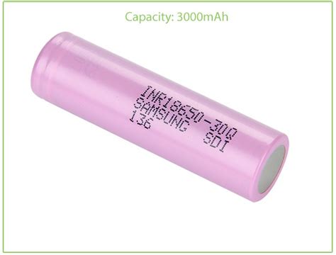 Samsung Inr18650 30q High Drain Li Ion Battery 15a 3000mah