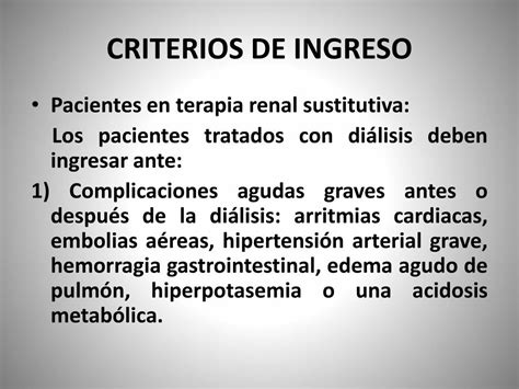 Ppt Enfermedad Renal Cronica Agudizada Terapia Dialitica Powerpoint