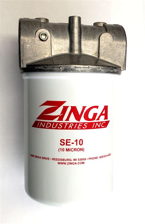 3 4 npt housing with 10 micron filter zinga filter assembly business and industrial hydraulics