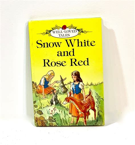 Snow White And Rose Red Well Loved Tales Classic Fairytale Etsy