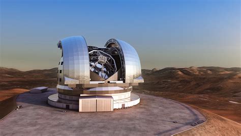 Großes Teleskop E Elt Extremely Large Telescope Wird In Chile Gebaut